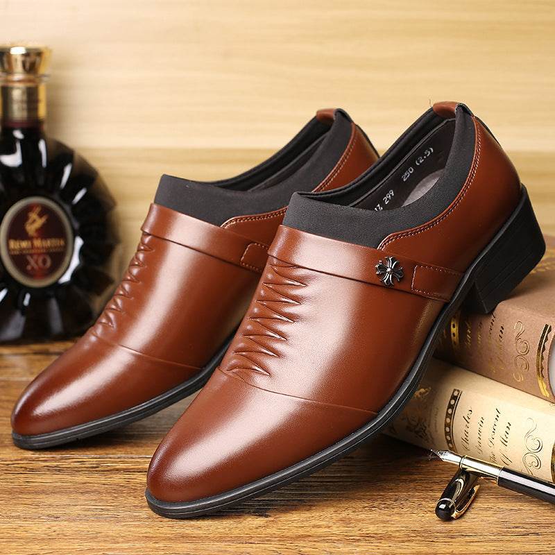 Fashion formal business men's leather shoes - MYLUXURY LANE ENTERPRISE