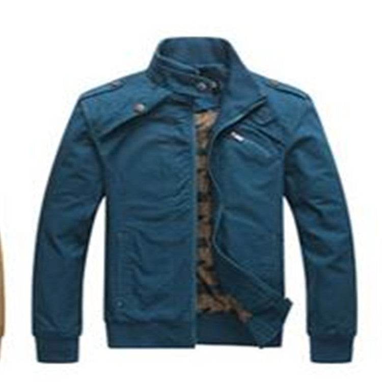 Men's Washed Jacket Slim Fit Thin - MYLUXURY LANE ENTERPRISE