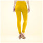 Generic Women's Cotton Blended Solid Churidar leggings (Yellow) - MYLUXURY LANE ENTERPRISE
