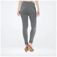 Generic Women's Cotton Blended Solid Churidar leggings (Silver Gray) - MYLUXURY LANE ENTERPRISE