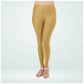 Generic Women's Cotton Blended Solid Shimmer Ankle leggings (Beige) - MYLUXURY LANE ENTERPRISE