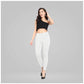 Generic Women's Cotton Blended Solid Ankle legging (White) - MYLUXURY LANE ENTERPRISE