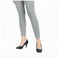 Generic Women's Cotton Blended Solid Ankle legging (Silver Gray) - MYLUXURY LANE ENTERPRISE