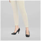 Generic Women's Cotton Blended Solid Ankle legging (Off White) - MYLUXURY LANE ENTERPRISE