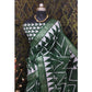 Generic Women's Cotton Linen Woven Design Saree With Unstitched Blouse 5.5Mtr (Green) - MYLUXURY LANE ENTERPRISE