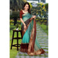 Generic Women's Khadi Cotton Solid Saree With Unstitched Blouse 5.5Mtr (Sky Blue) - MYLUXURY LANE ENTERPRISE