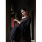 Generic Women's Silk Printed Saree With Unstitched Blouse 5.5Mtr (Black) - MYLUXURY LANE ENTERPRISE