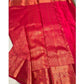 Generic Women's Silk Printed Saree With Unstitched Blouse 5.5Mtr (Rani Pink) - MYLUXURY LANE ENTERPRISE