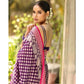 Generic Women's Silk Printed Saree With Unstitched Blouse 5.5Mtr (Purple) - MYLUXURY LANE ENTERPRISE