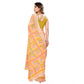 Generic Women's Small Lace Georgette Printed Ready-to-Wear Saree With Unstitched Blouse 5.5 Mtr (Yellow) - MYLUXURY LANE ENTERPRISE