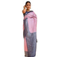 Generic Women's Silk Printed Saree With Unstitched Blouse 5.5Mtr (Pink) - MYLUXURY LANE ENTERPRISE
