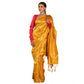 Generic Women's Soft Lichi Silk Woven Saree With Unstitched Blouse 5.5Mtr (Yellow) - MYLUXURY LANE ENTERPRISE