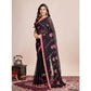 Generic Women's Georgette Printed Saree With Unstitched Blouse (5.5Mtr, Pink) - MYLUXURY LANE ENTERPRISE