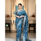 Generic Women's Art Silk Embellished Kanjivaram Saree With Unstitched Blouse (5.5Mtr, Rama) - MYLUXURY LANE ENTERPRISE