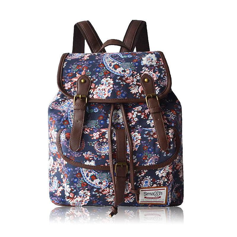 Canvas student backpack - MYLUXURY LANE ENTERPRISE