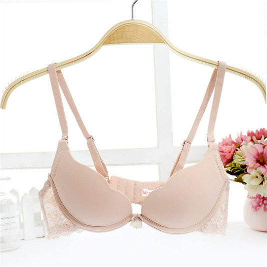 Super Push Up 34 Lace Thickening Small Chest Adjusting Bra - MYLUXURY LANE ENTERPRISE