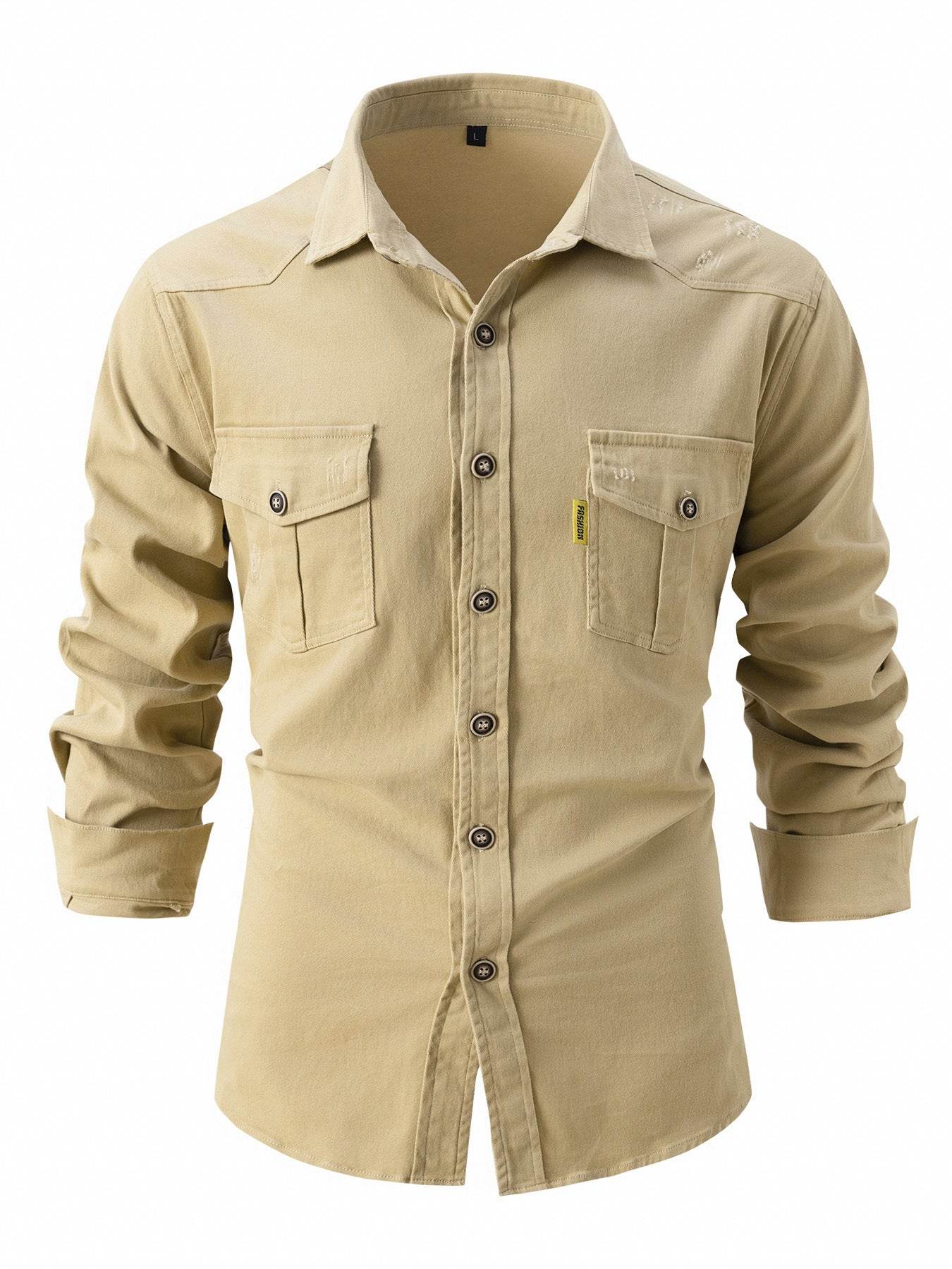 European Size Shirt Men's Washing Stretch - MYLUXURY LANE ENTERPRISE