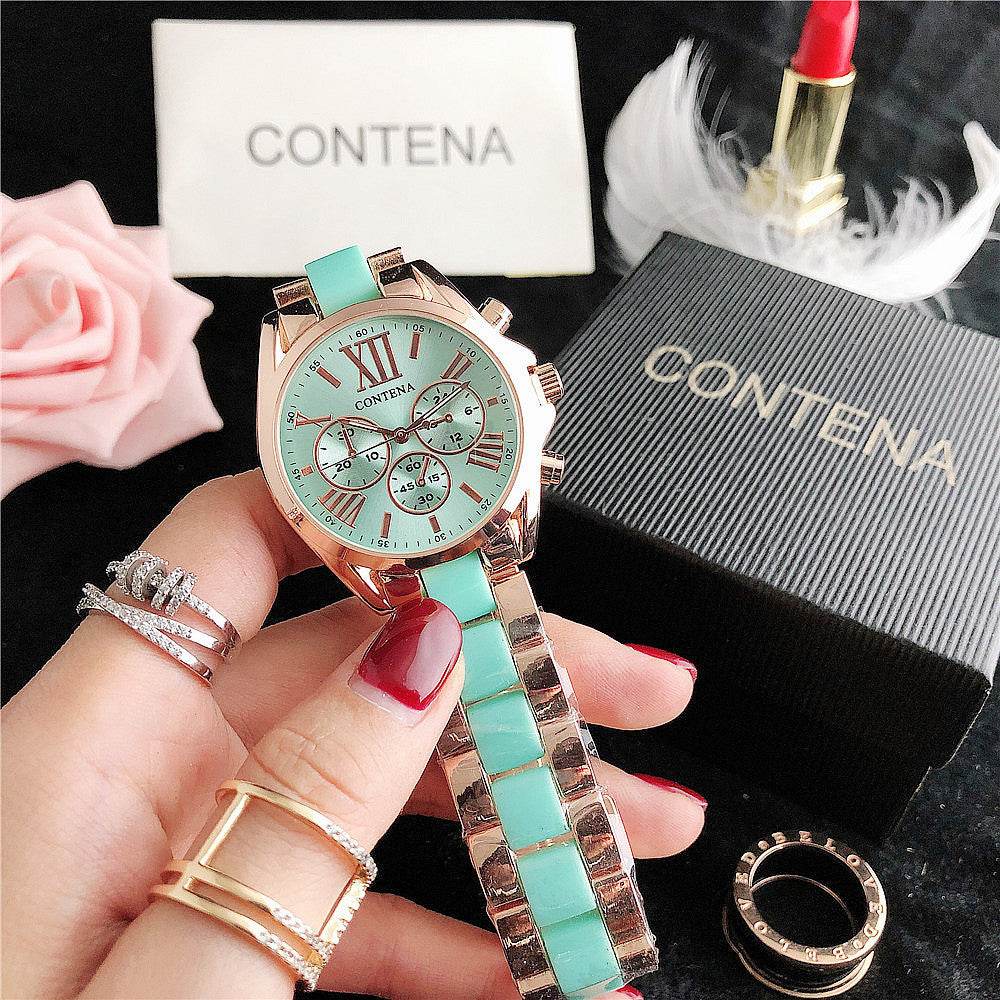 Fashion Temperament New Watch Quartz Watch Diamond Ladies Watch - MYLUXURY LANE ENTERPRISE