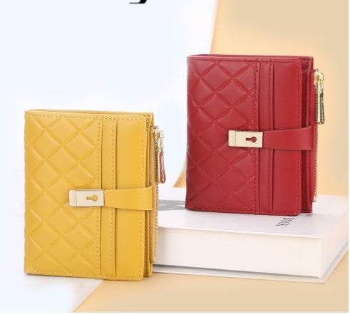 Purse Women's Short Omnibus Multi-card Wallet Zipper Wallet - MYLUXURY LANE ENTERPRISE
