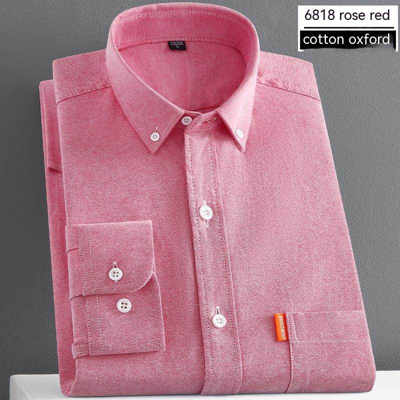 Men's Shirt Long Sleeve Pure Cotton Coat - MYLUXURY LANE ENTERPRISE