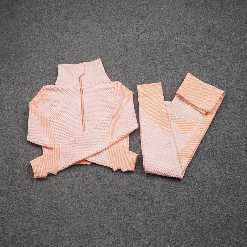 Three-piece Stretch Fitness Pants Sports Yoga Suit - MYLUXURY LANE ENTERPRISE