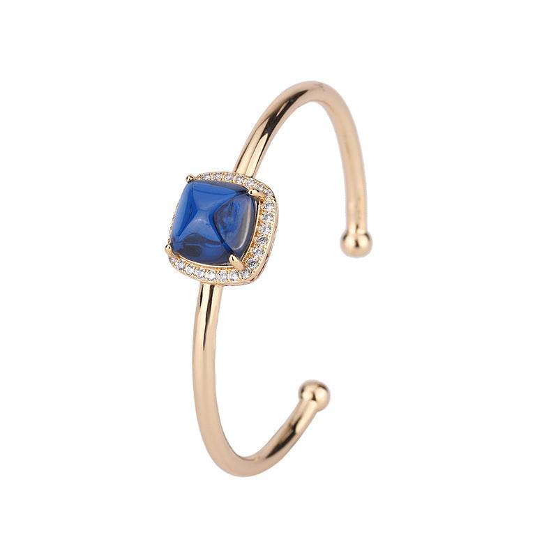 Classic Hongbao Sugar Tower Lanbao Sugar Tower Micro-inlaid Colored Gems Bracelet - MYLUXURY LANE ENTERPRISE