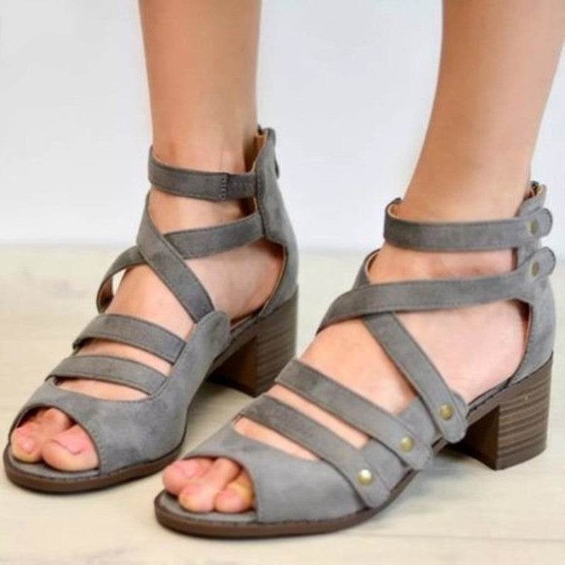 Oversized stud sandals - MYLUXURY LANE ENTERPRISE