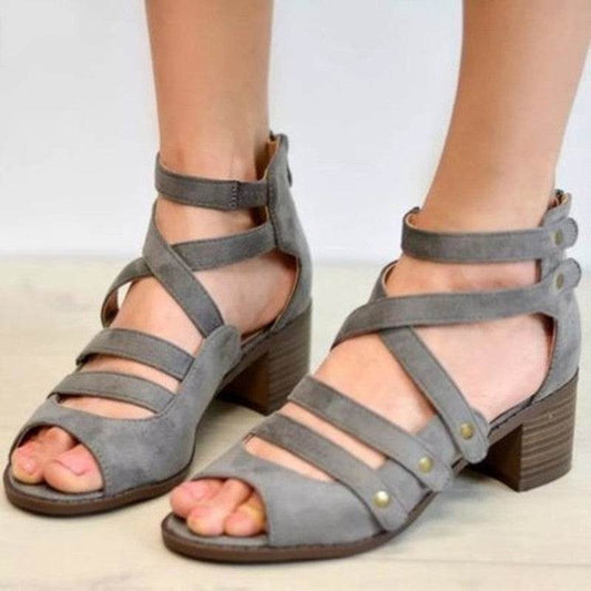 Oversized stud sandals - MYLUXURY LANE ENTERPRISE