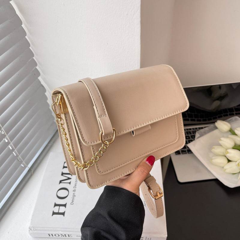 Chain Messenger Bag Fashion Broadband Shoulder Small Square Bag - MYLUXURY LANE ENTERPRISE