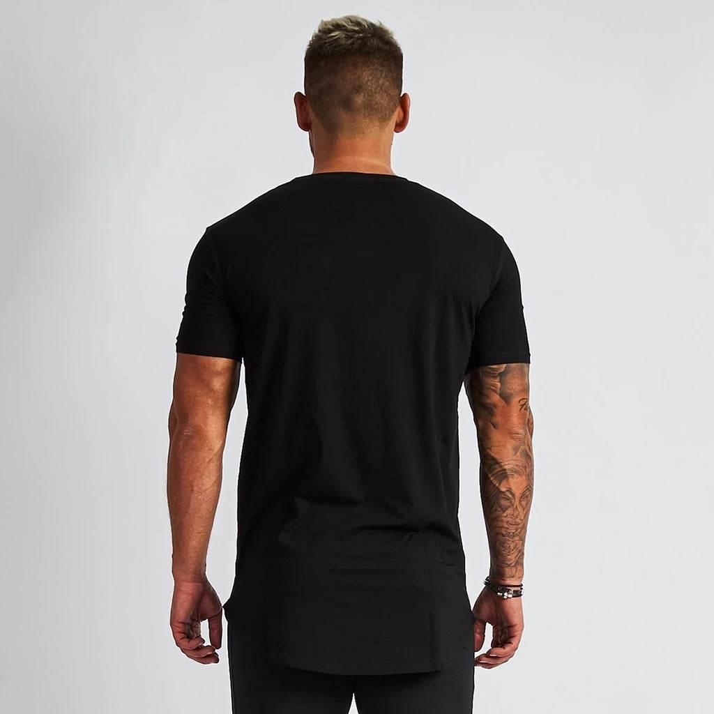Men's Sports And Leisure Solid Color Light Board Short Sleeved - MYLUXURY LANE ENTERPRISE