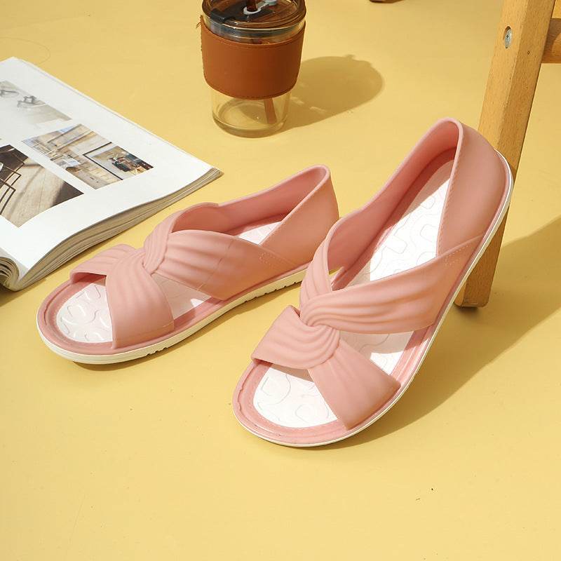 Flat Casual Women's Summer Flat Sandals Slippers - MYLUXURY LANE ENTERPRISE