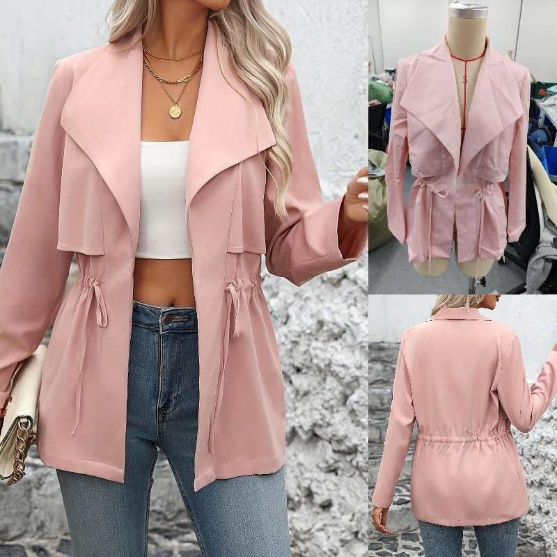 Fresh Temperament Trench Coat Fashionable Women's Clothing - MYLUXURY LANE ENTERPRISE