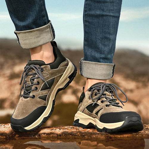 Lace-up Sneakers For Men Casual Breathable Outdoor Hiking Running Sports Shoes - MYLUXURY LANE ENTERPRISE