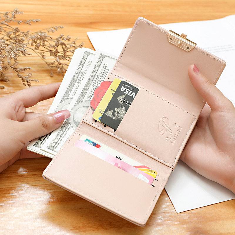 Women's Fashion Candy Color Folding Money Clip - MYLUXURY LANE ENTERPRISE