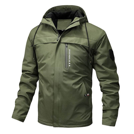 American Retro Men's Loose Fleece Jacket - MYLUXURY LANE ENTERPRISE