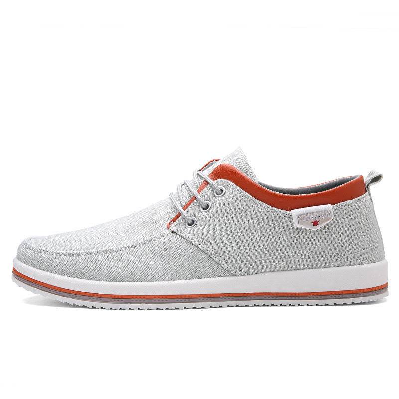 Men's lace-up casual canvas shoes - MYLUXURY LANE ENTERPRISE