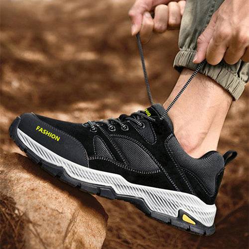 Lace-up Sneakers For Men Casual Breathable Outdoor Hiking Running Sports Shoes - MYLUXURY LANE ENTERPRISE