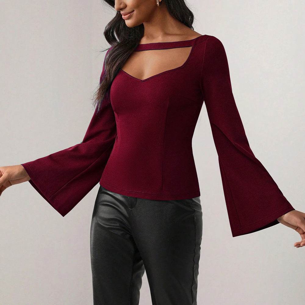 Women's Fashion Elegant And Personalized Slim Top - MYLUXURY LANE ENTERPRISE