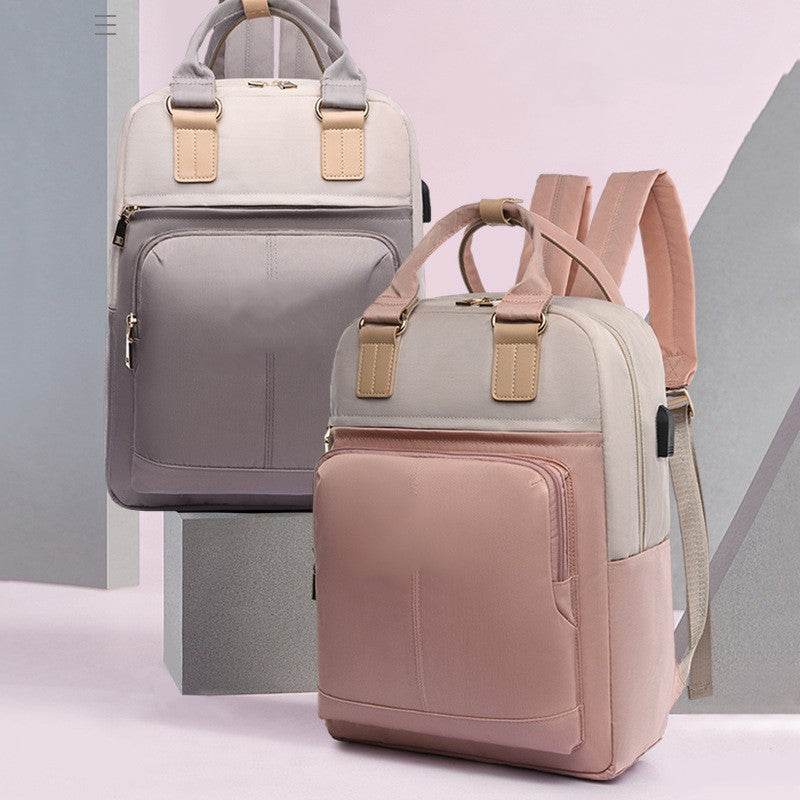 Fashionable USB Rechargeable Backpack Computer Bag - MYLUXURY LANE ENTERPRISE