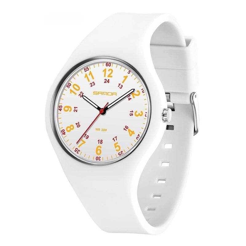 Elementary School Student Luminous Waterproof Silicone Quartz Watch - MYLUXURY LANE ENTERPRISE
