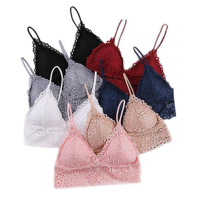 2 pack french fashion padded lace bralette - MYLUXURY LANE ENTERPRISE
