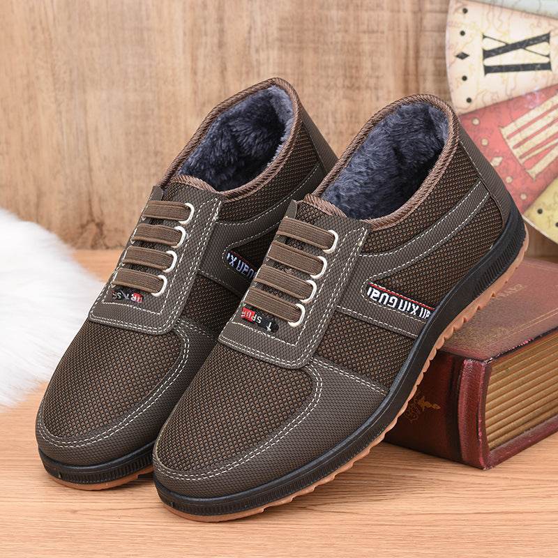 Men's Casual Thickened And Velvet Snow Boots - MYLUXURY LANE ENTERPRISE