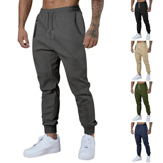 Men's Drawstring Sports Trousers Breathable - MYLUXURY LANE ENTERPRISE