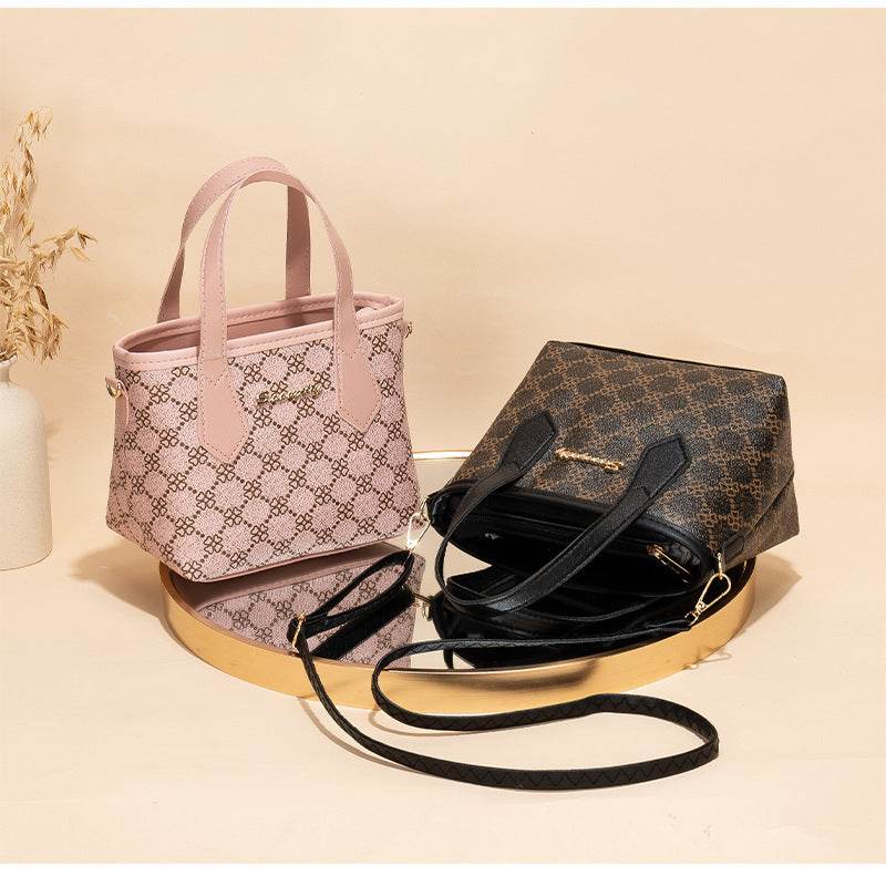 Women's Printed All-matching Bucket Portable Messenger Bag - MYLUXURY LANE ENTERPRISE