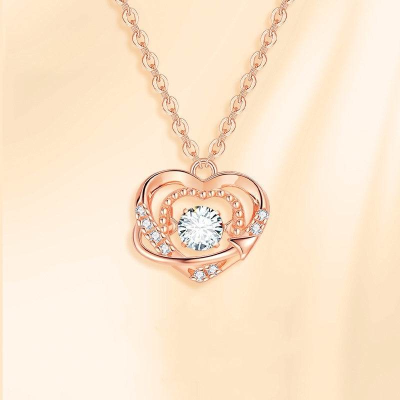 Heart Necklace S925 Sterling Silver - MYLUXURY LANE ENTERPRISE