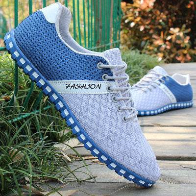 Men's Breathable Casual Shoes Mesh Sneakers - MYLUXURY LANE ENTERPRISE