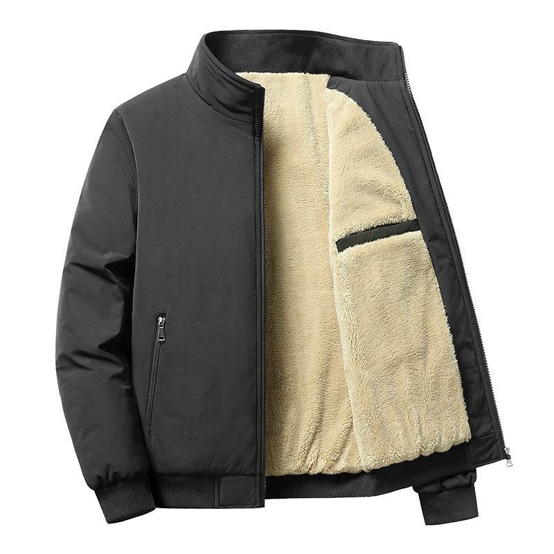 Collar Cotton-padded Coat Oversized Coat Men - MYLUXURY LANE ENTERPRISE