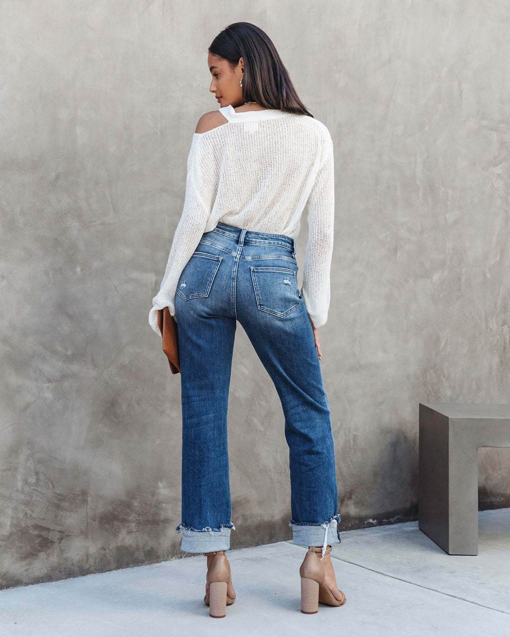 Women's Fashion Individual Casual Loose Jeans - MYLUXURY LANE ENTERPRISE