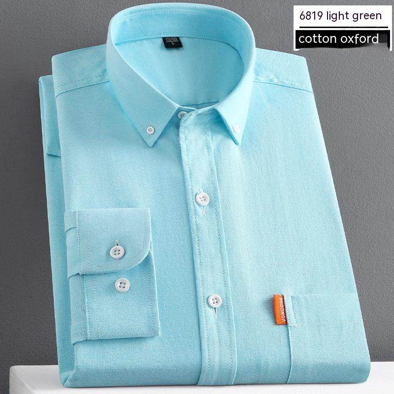 Men's Shirt Long Sleeve Pure Cotton Coat - MYLUXURY LANE ENTERPRISE