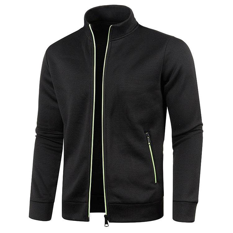 Men's Long Zipper Knitted Jacket - MYLUXURY LANE ENTERPRISE